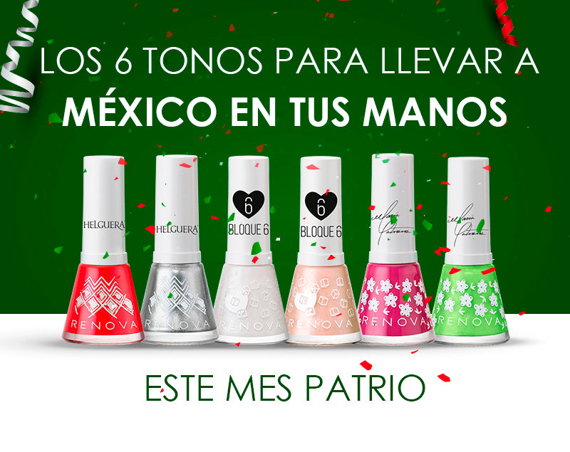 LOS 6 TONOS PARA LLEVAR A MÉXICO EN TUS MANOS ESTE MES PATRIO
