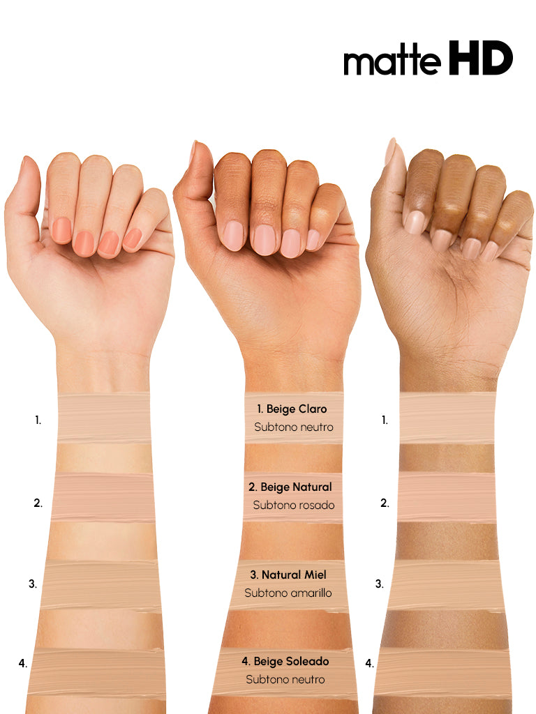 Maquillaje Matte HD