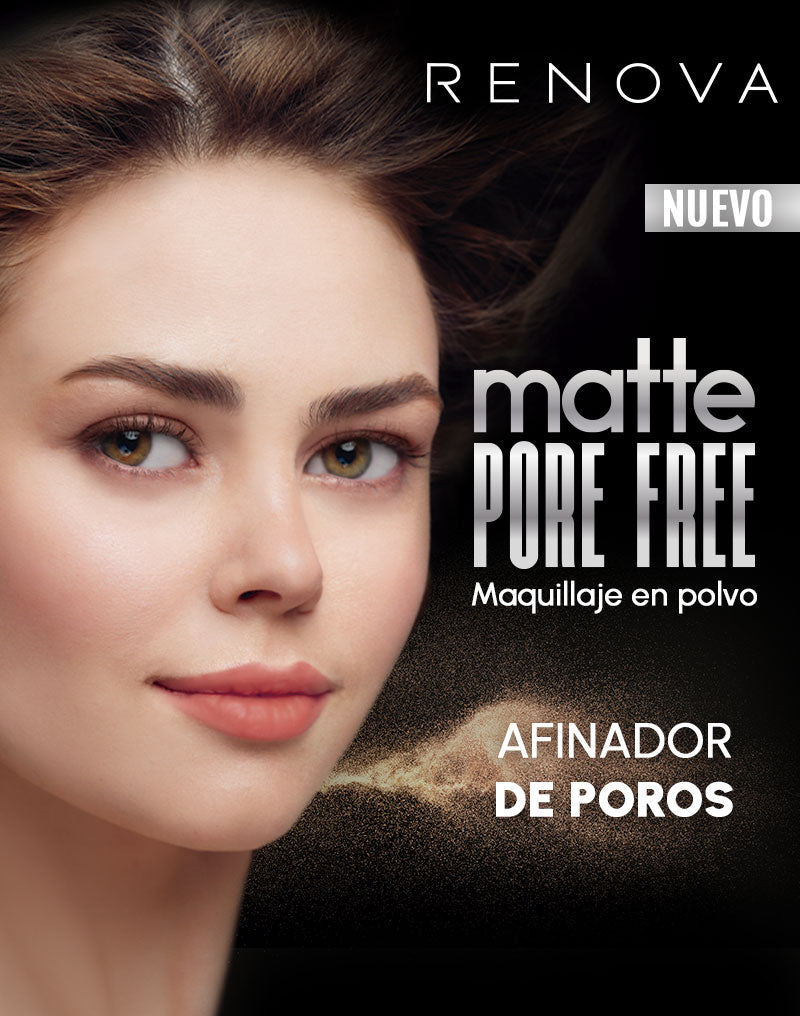 ¡Libera tu piel de los poros visibles con Pore Free! Un nuevo Maquillaje en Polvo