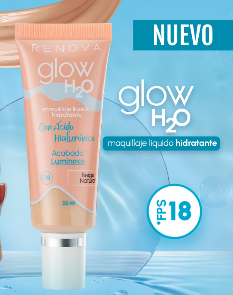 ¡GLOW H2O El Maquillaje líquido que está Revolucionando la belleza!