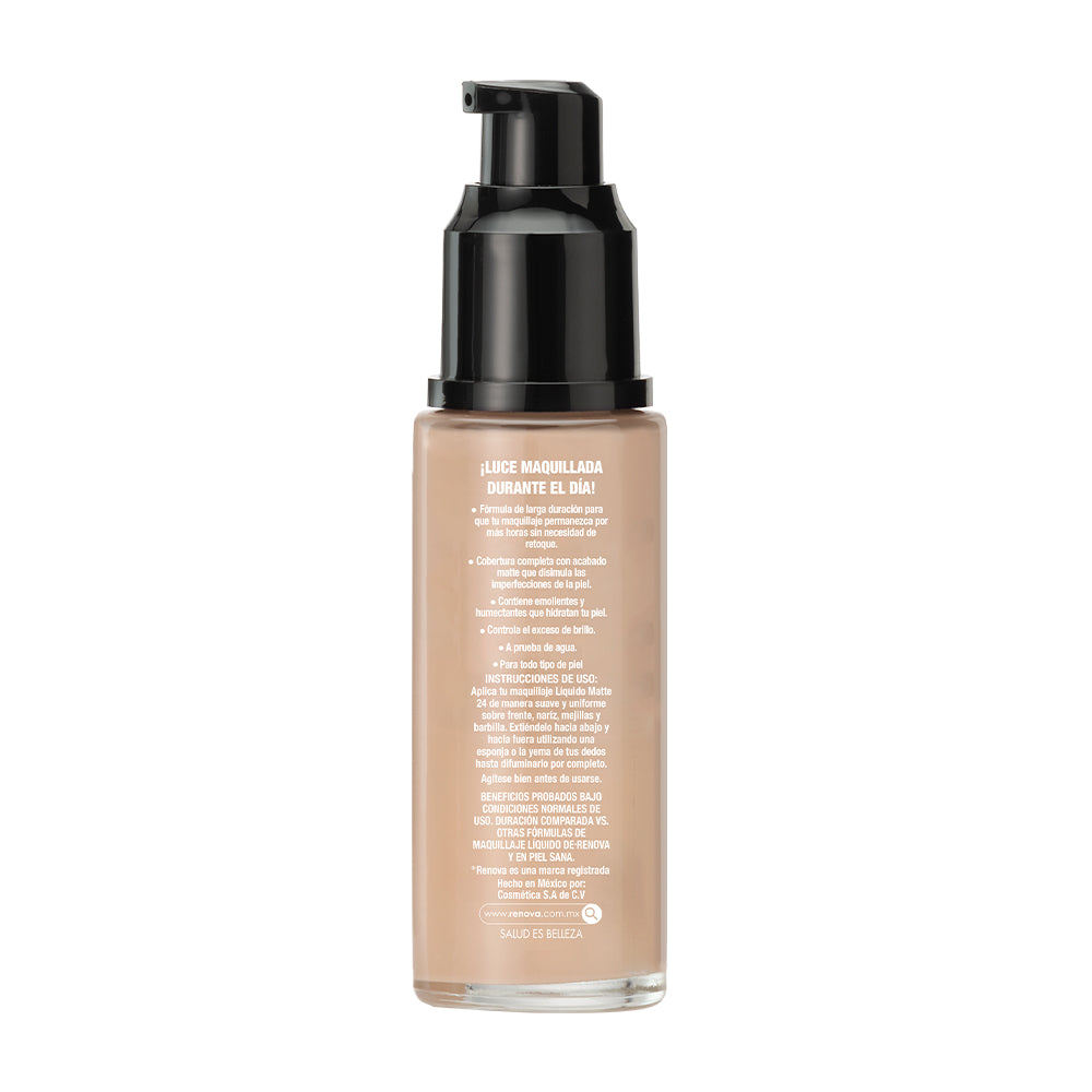 Maquillaje Líquido Matte 24