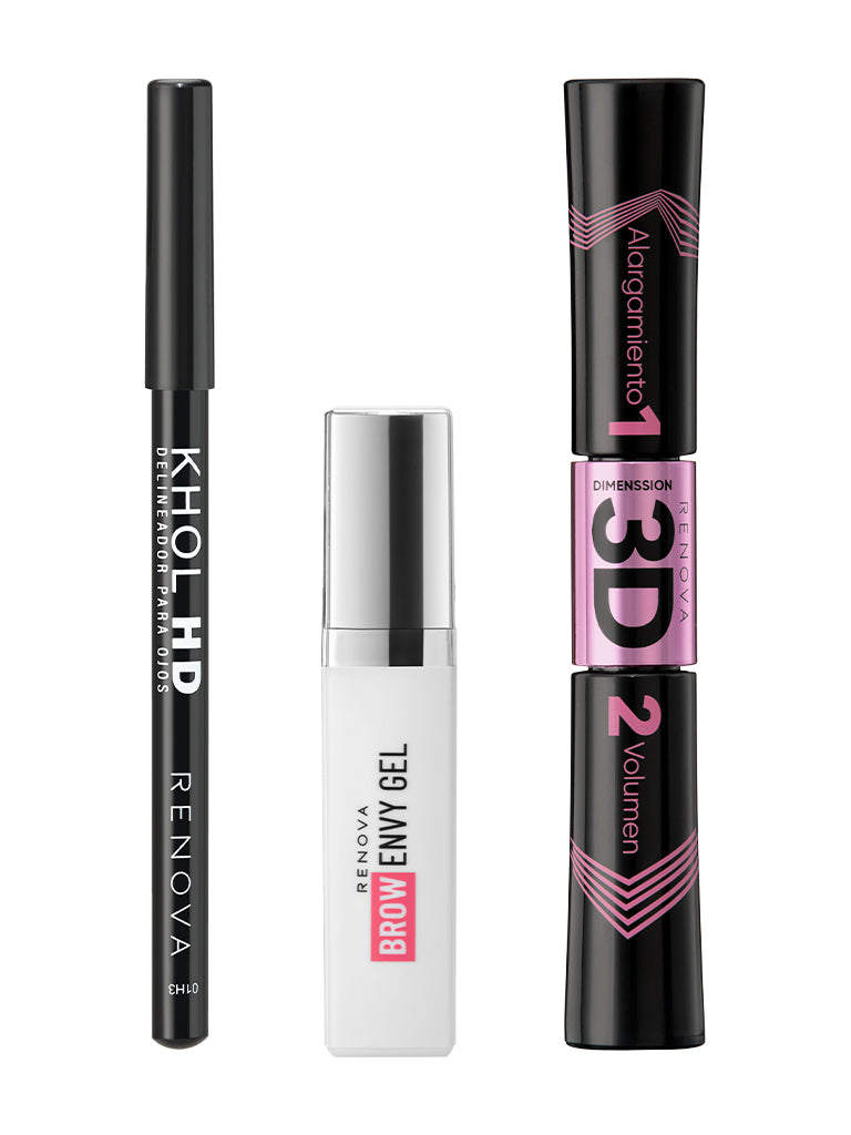KIT 1 (BROW + 3D+ KHOL)