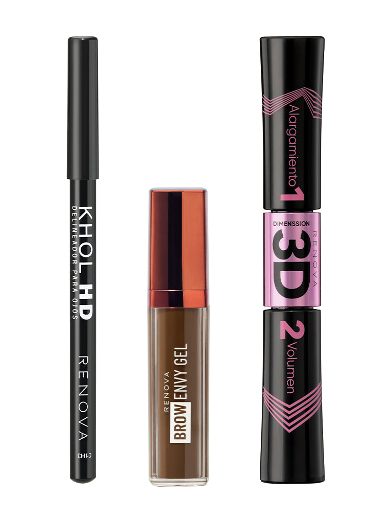 KIT 2 (BROW + 3D+ KHOL)
