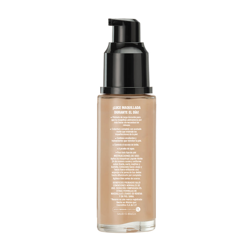 Maquillaje Líquido Matte 24