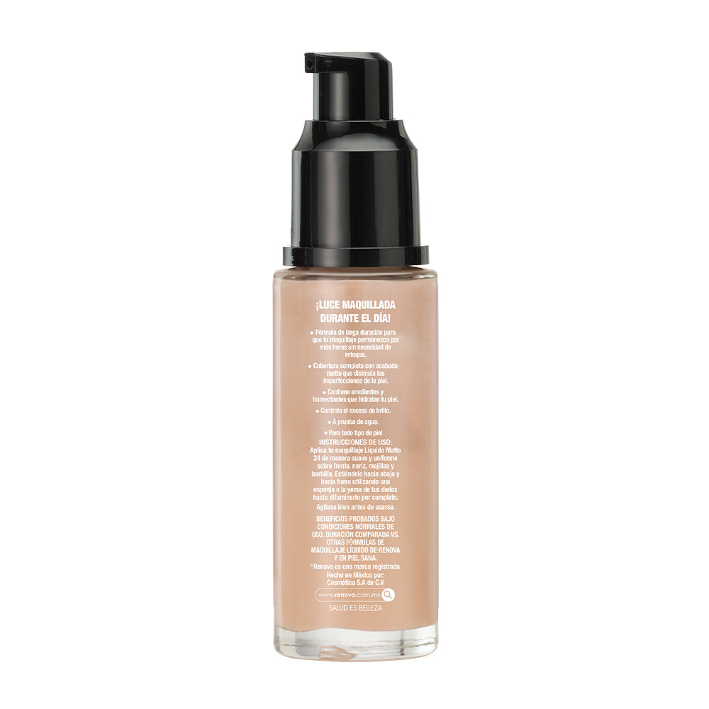 Maquillaje Líquido Matte 24