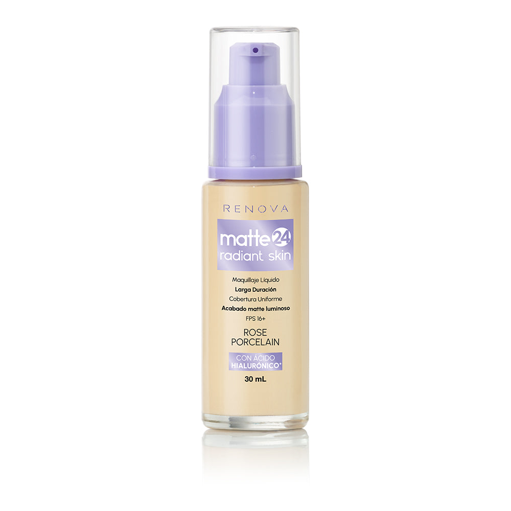MAQUILLAJE LÍQUIDO MATTE 24 RADIANT SKIN