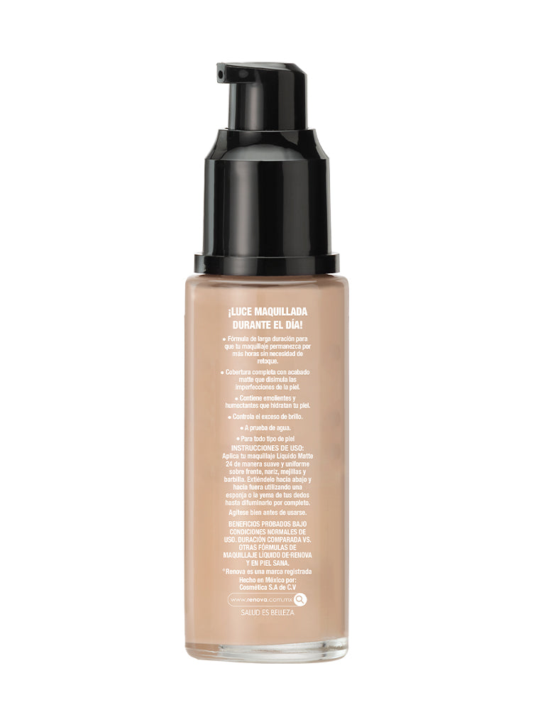 Maquillaje Líquido Matte 24