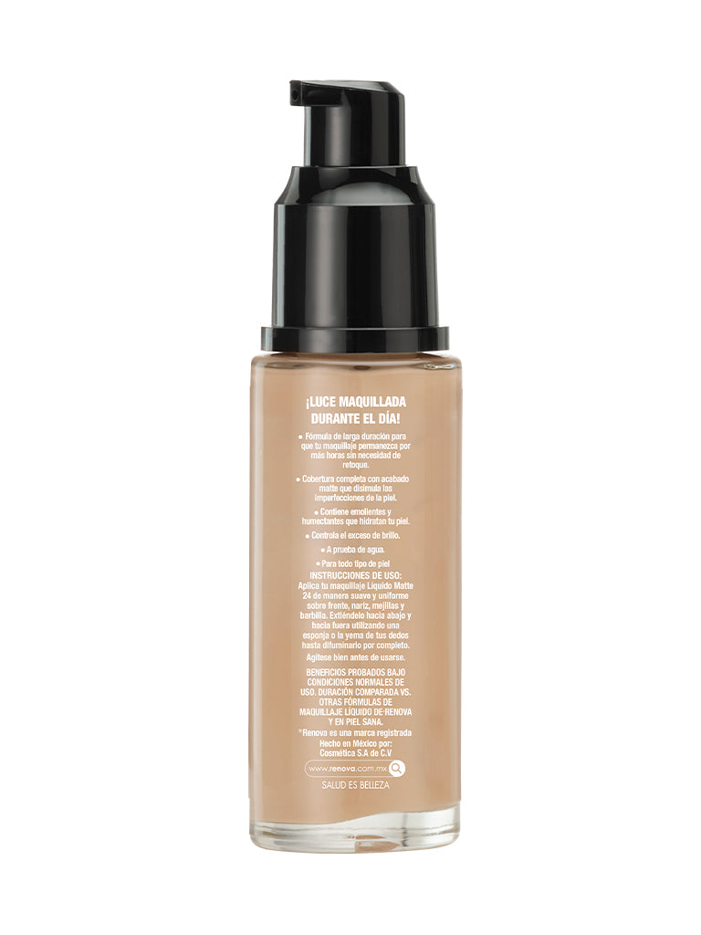 Maquillaje Líquido Matte 24